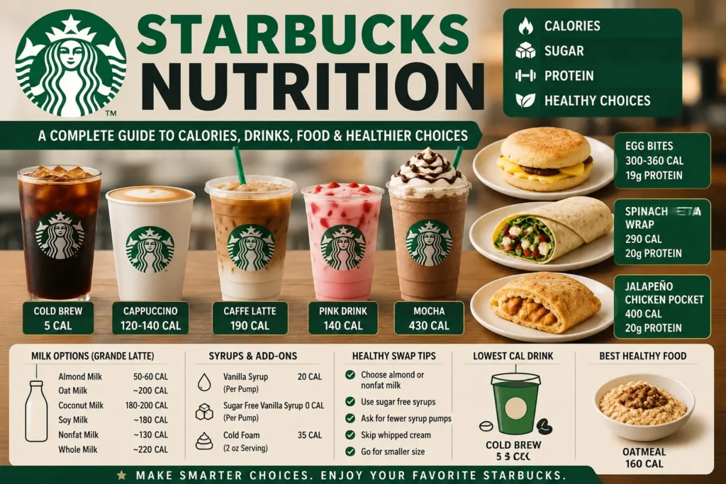 starbucks nutrition
