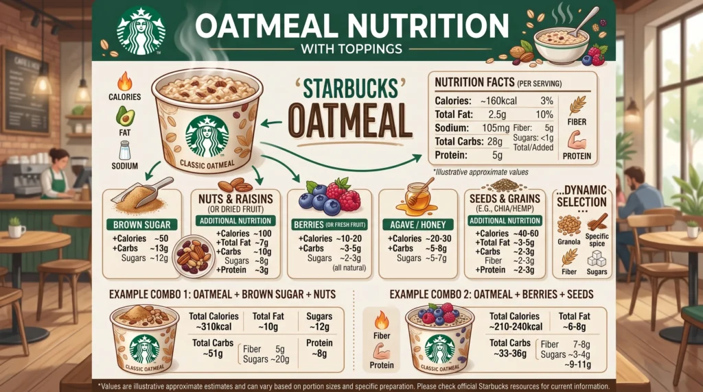 Starbucks Oatmeal Nutrition